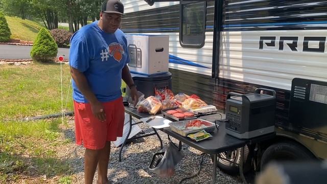 Cooking Texas Tavern Burgers With The Marxon G1500 Portable Power Station смотреть онлайн