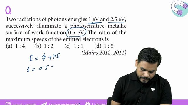 Dual Nature of Radiation and Matter | NEET PYQs | Dr.Anand Mani and Team смотреть онлайн