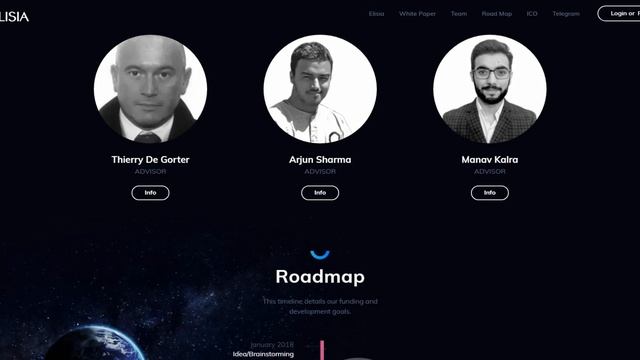 ELISIA (ELSA) Обзор от ICO Каталог смотреть онлайн