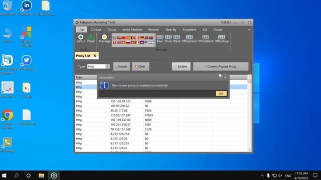 Telegram Marketing Tools 35.0.1-(2)Support Proxy #telegramproxy #telegrambot #telegrambulkproxy смотреть онлайн