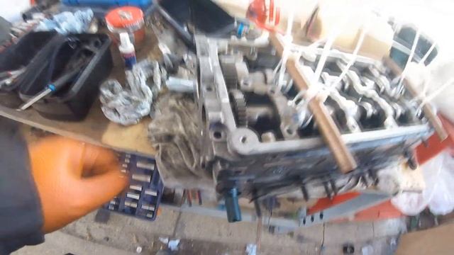 How to install the VW Crafter 2.0 camshaft / Как правильно установить распредвал VW Крафтер 2 0 смотреть онлайн