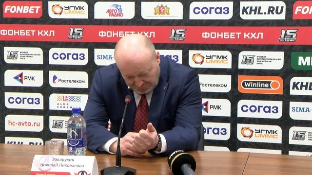 ХК «Автомобилист» – ХК ЦСКА. Пресс-конференция смотреть онлайн