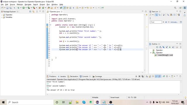 JAVA INTRODUCTION - COMPARISON OPERATORS (BY Sir Ken) смотреть онлайн