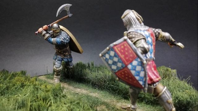 Terror Vikingo - 1/24 scale viñeta - 3D printed figures смотреть онлайн