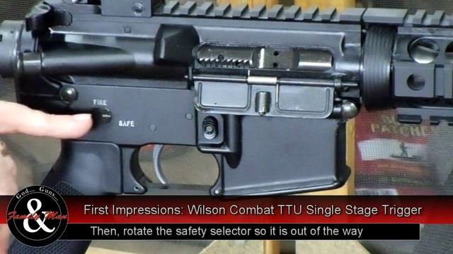 First Impressions: Wilson Combat TTU Single Stage Trigger смотреть онлайн