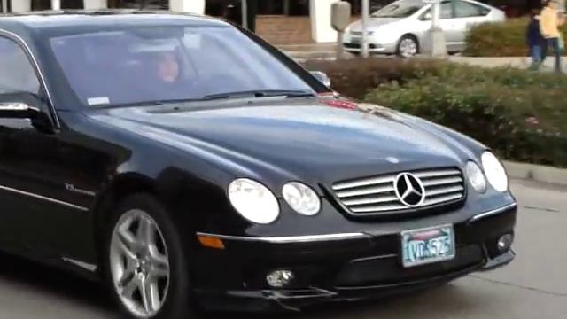 mercedes CL55 AMG crusing смотреть онлайн