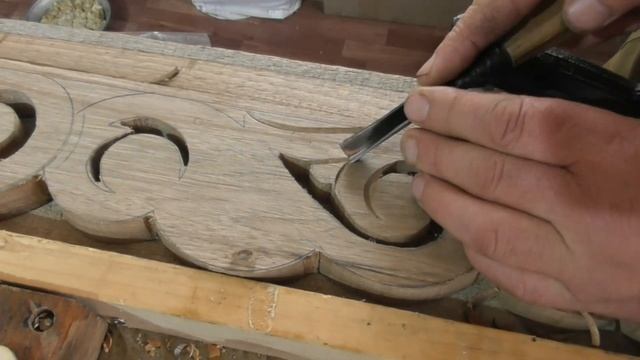 Резьба по дереву Карниз Русский Север смотреть онлайн