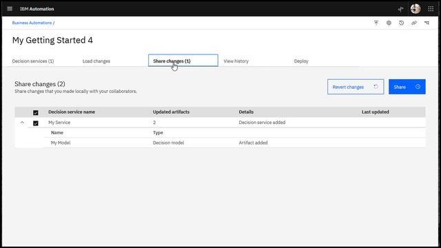 Task 2 - Connecting to a Git Repository and Sharing a Decision Service, IBM ADS 21.0.3 смотреть онлайн