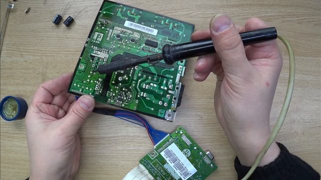 Samsung SyncMaster 2443NW. Разбор, ремонт, сборка. смотреть онлайн