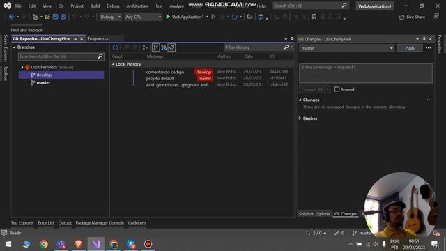 Visual Studio - Git Cherry-Pick смотреть онлайн