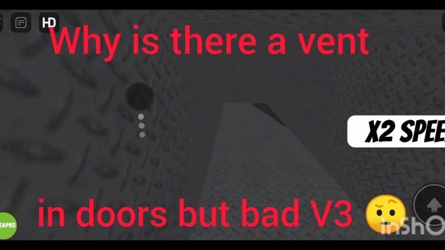 the Dev added the vent ? [Roblox] #Doors but bad V3 смотреть онлайн