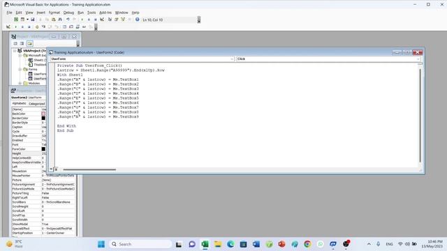 how to save Data in userform\4 Tarika Se data Save karna Sikhe। Part 2 смотреть онлайн