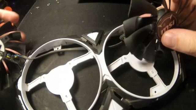 MSI ARMOR GTX 1060 GTX 1070 GTX1080TI ремонт кулера и замена термопасты! смотреть онлайн