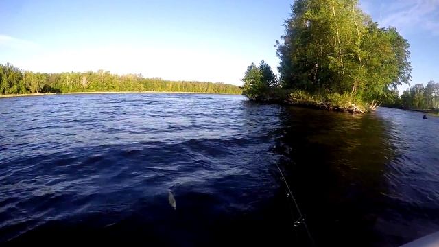 Со спиннингом по Александровскому затону. Самарская область. смотреть онлайн