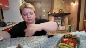 МУКБАНГ ? ХИНКАЛ МОя слабость.MUKBANG ?khinkal is my weakness. how I got drunk