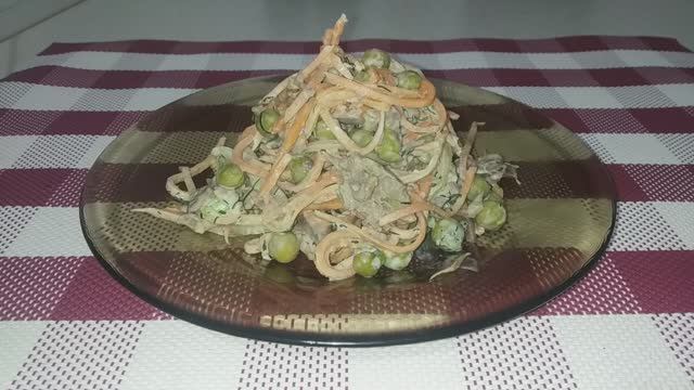 Сытный САЛАТ с КУРИНОЙ печенью. Отлично на ужин и на праздничный стол! смотреть онлайн