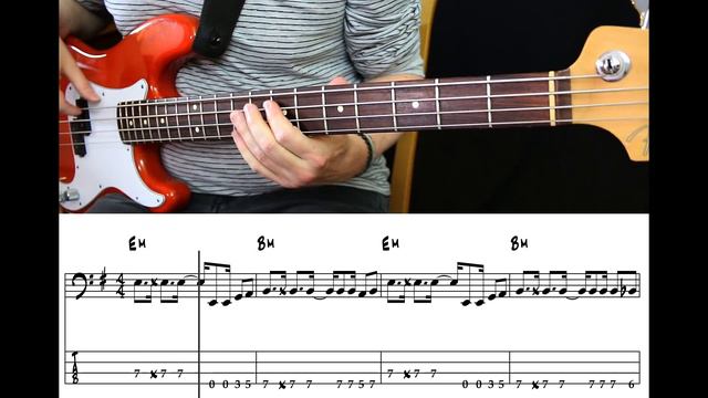 Shocking Blue - Deamon Lover (Bass cover with tabs) смотреть онлайн