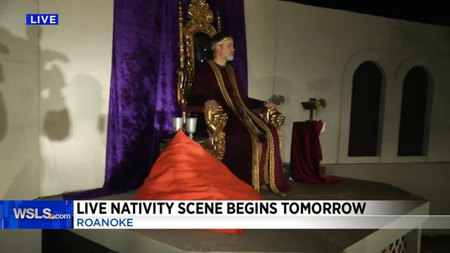 Local church brings Christmas to life with live nativity scene смотреть онлайн