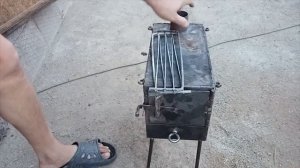 Печь для походной бани/Испытание/Доработка