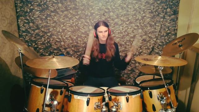Unleashed - To Asgaard We Fly (Drum Cover) смотреть онлайн