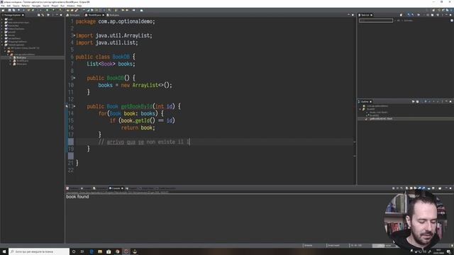 JAVA | CLASSE OPTIONAL | TORNARE VALORI OPZIONALI DA UN METODO [ ITA] смотреть онлайн