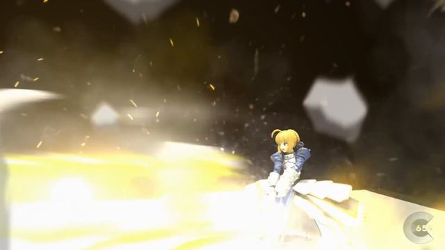 Figma Fate GO Stop motion - Saber VS Mashu смотреть онлайн