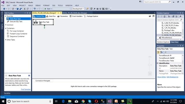 How to Load Data from Excel File to SQL Server in SSIS | excel to sql in ssis | SSIS Tutorial Part смотреть онлайн