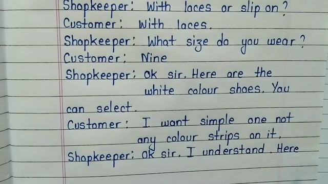 Dialogue between shopkeeper and customer in english смотреть онлайн
