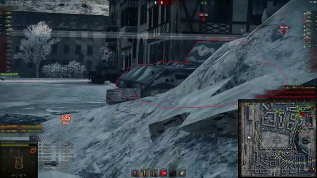 T110E5 | Химки и олени с горки