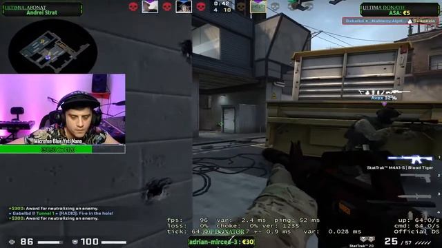 ? LIVE !! HAI LA CS-GO BAIETII !! смотреть онлайн