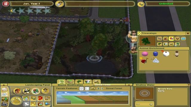 Zoo Tycoon 2 Extinct Animals #1 - Triceratops смотреть онлайн
