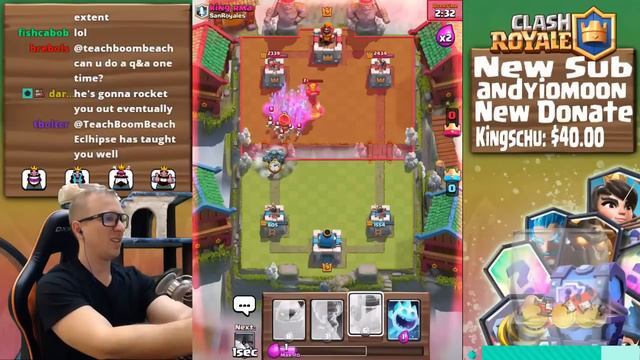 GREEDY GOLEM PEKKA! - Clash Royale смотреть онлайн