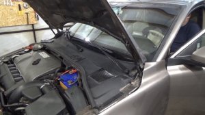 Гудит ГУР на холодную. Пенится жидкость. Volvo s80 3 2 AWD.