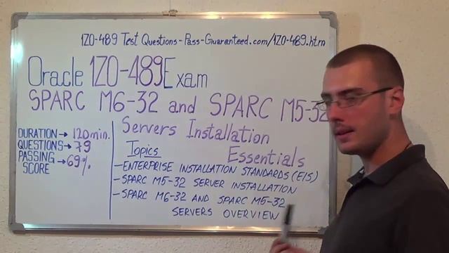 1Z0-489 – SPARC Exam M6-32 and M5-32 Test Essentials Questions смотреть онлайн