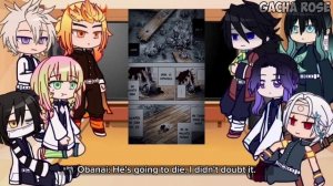 Past Hashiras React To Doma // Demon Slayer // Gacha Club