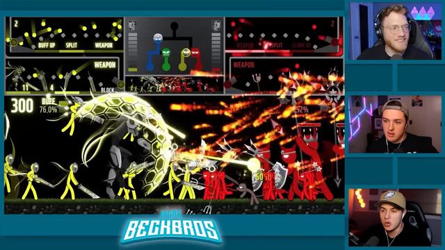 BECKBROS React To STICK WAR BATTLE ROYALE смотреть онлайн