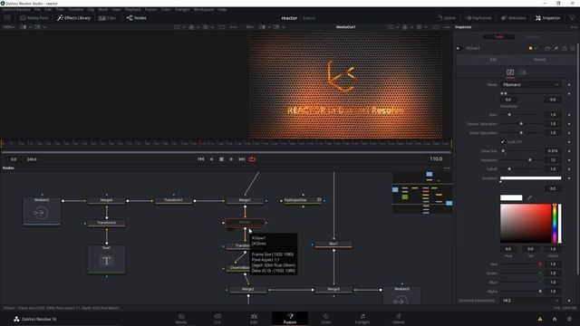 0016 Бесплатные плагины для Davinci Resolve / Что такое Reactor в Давинчи смотреть онлайн