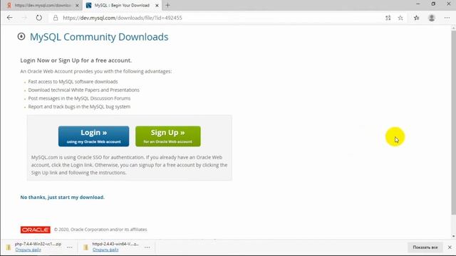 Установка веб-сервера на Windows 10 (Installing a web-server on Windows 10) part 1 смотреть онлайн