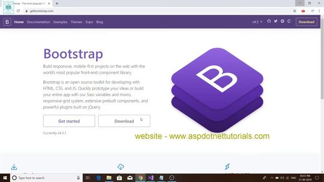 How to use bootstrap 4 jumbotron class in asp.net || visual studio 2019 #bootstrap 4 tutorials 1 смотреть онлайн