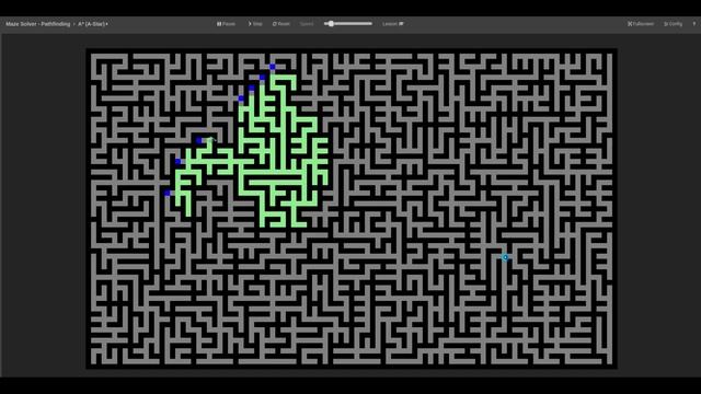 Maze Pathfinder - A* (A-Star) смотреть онлайн