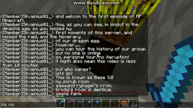 MP Minecraft Ep. 1: Tour of the bases part 1 смотреть онлайн