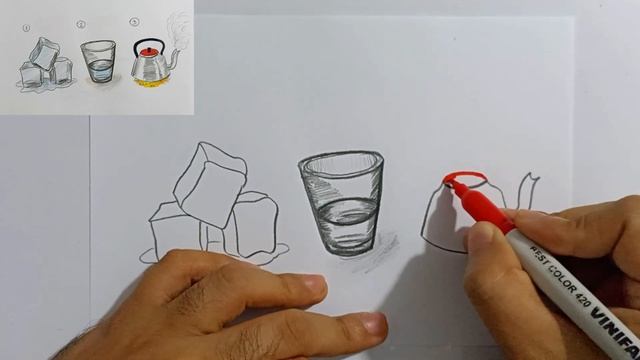 Cómo dibujar los 3 estados del agua | How to draw the 3 states of water смотреть онлайн