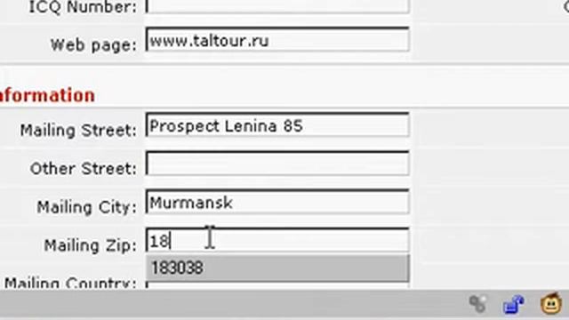 Add New Contact To Zoho CRM - Добавить новый контакт в Zoho CRM