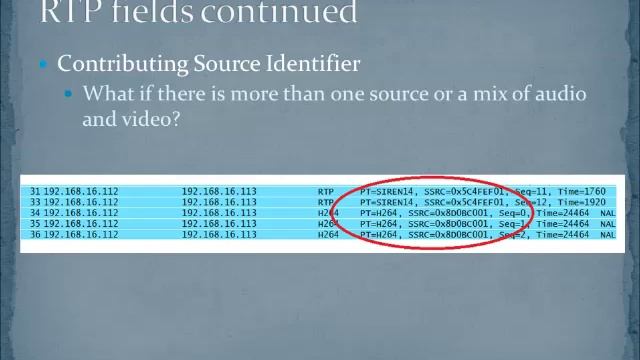 The Packet Guide to VoIP Chapter 4 - RTP and RTCP смотреть онлайн