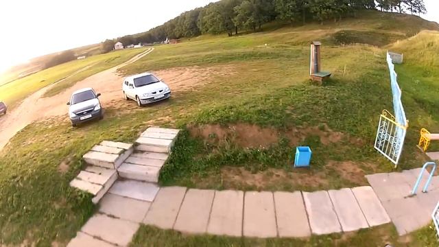 Полеты Абашево лето 2012 над источником смотреть онлайн