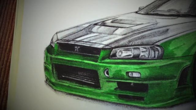 The Nissan Skyline GT-R34 Sketch Project (RELOADED) смотреть онлайн