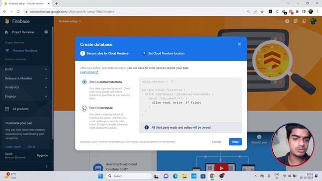Firebase Setup In FlutterFlow смотреть онлайн