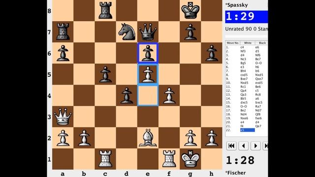 Bobby Fischer vs Boris Spassky: Game 6 | 1972 World Chess Championship смотреть онлайн