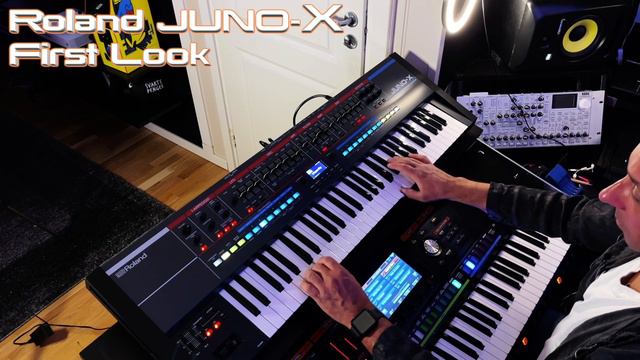 NEW Roland JUNO-X first impressions смотреть онлайн