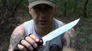 АТЛАНТ-3  походный нож от фирмы НОКС. Выживание.Тест №22
